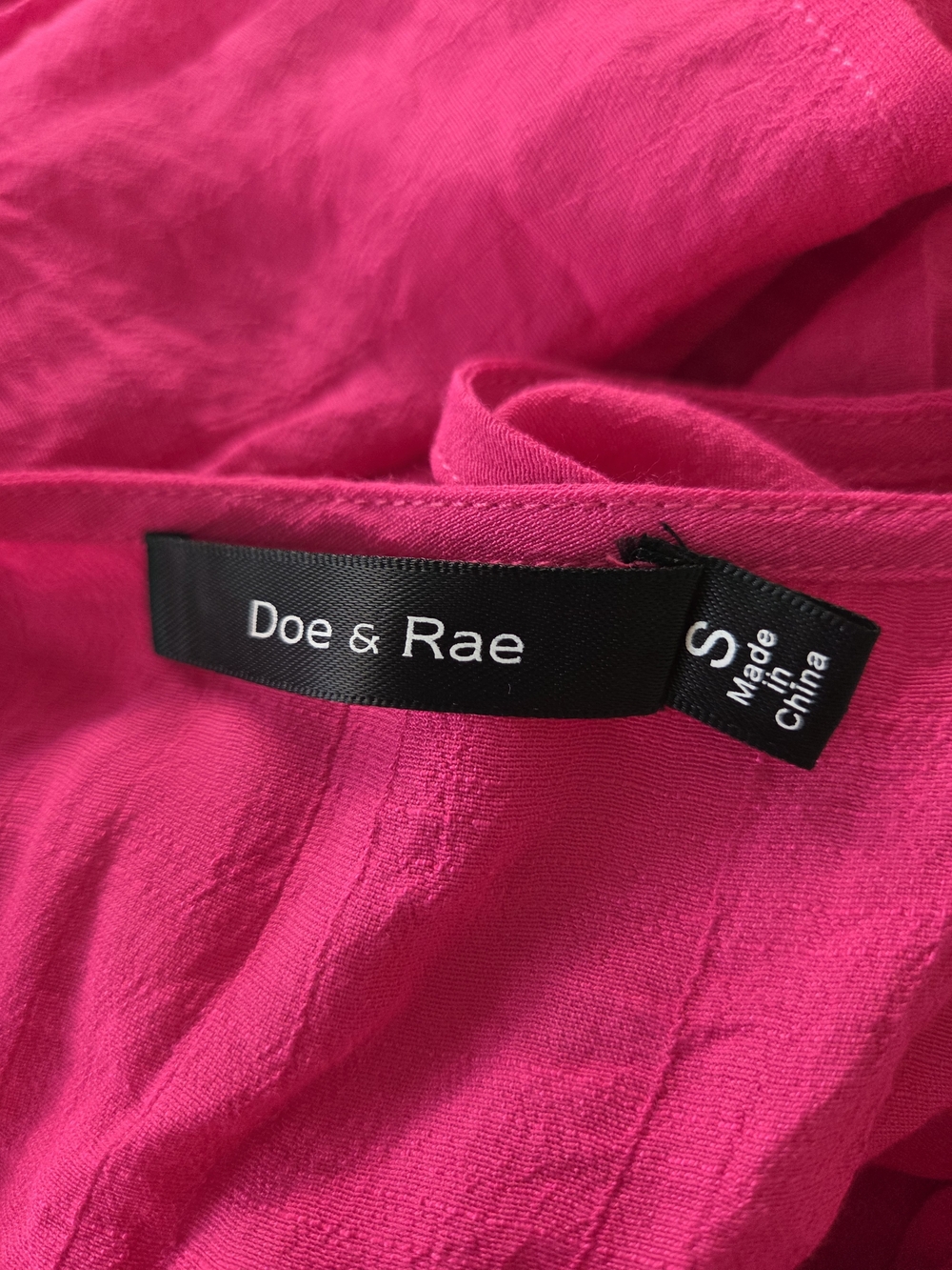Doe & Rae Sleeveless Ruffle  Top - Picture 3 of 5